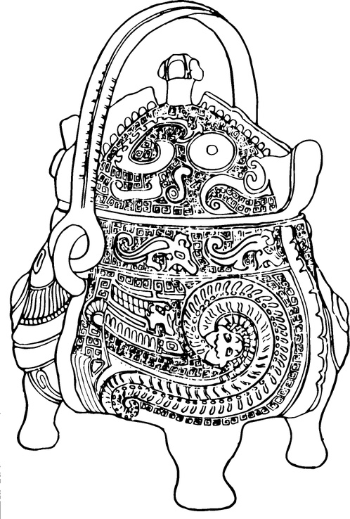 商周西周早期青铜器图案216802725x1075px299