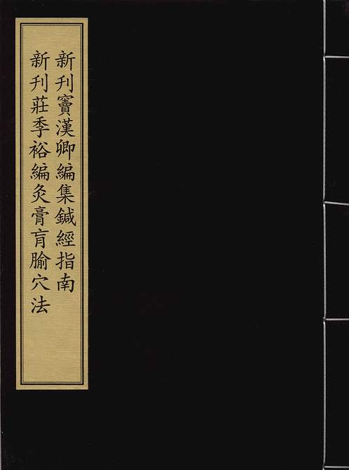 针灸四书元至大刻本卷01子部金元编pdf