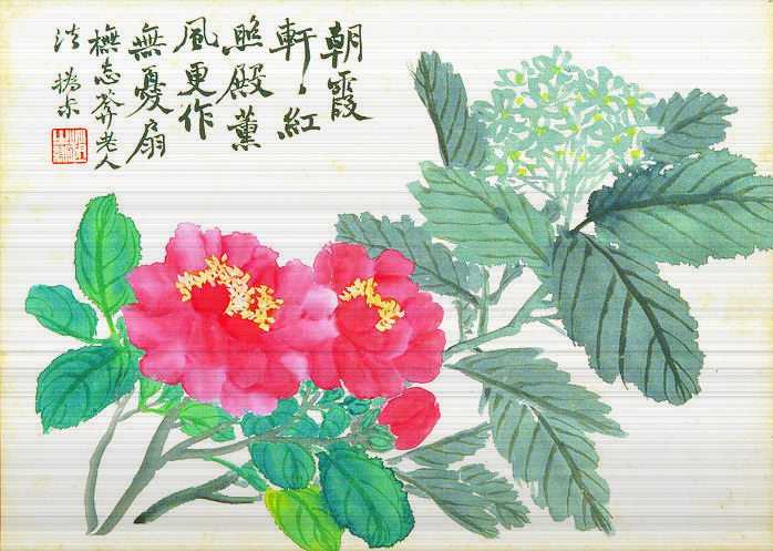 清 赵之谦 花卉图册十开 2 (4200x2993px 400)