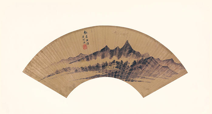 清 王時敏 山水圖纸本 (8957x4823px 350)