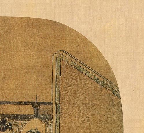 宋 苏汉臣 妆靓仕女图 团扇绢本 美 波士 (4100x3775px 350)