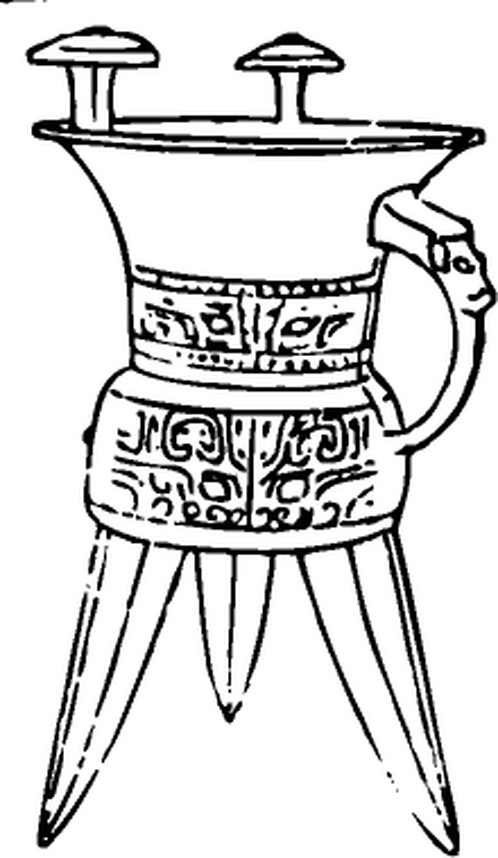 古代青铜器的画法图片