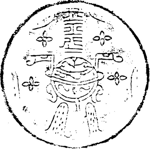 东汉时期铜镜图案415004 (555x550px 299)