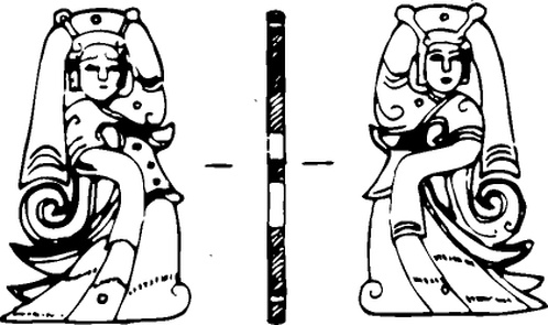 东汉时期铜镜图案415701 (421x249px 299)
