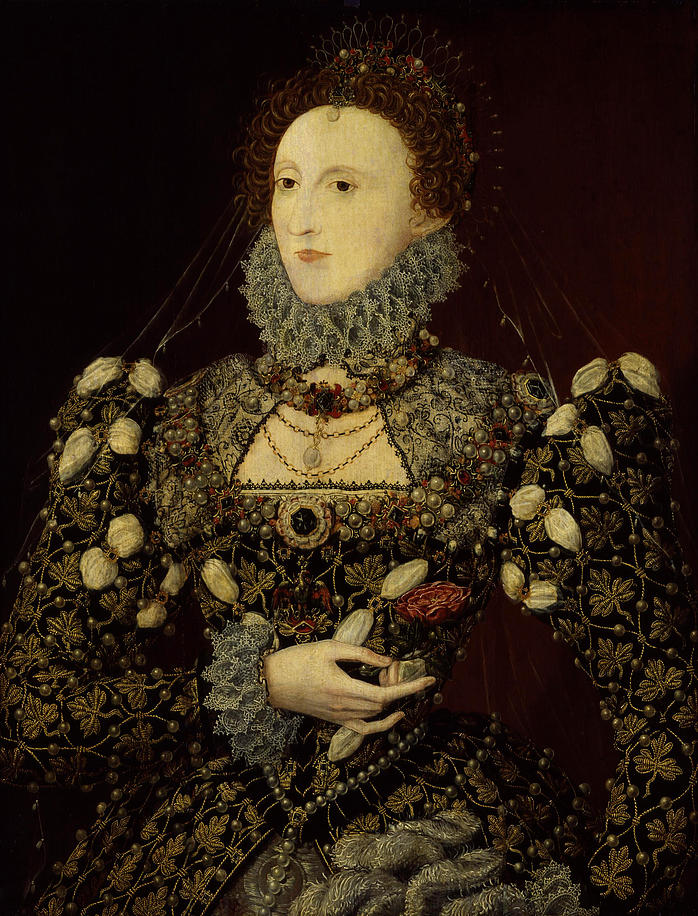 国家肖像艺术博物馆 0980 queen elizabeth i by nicholas hilliard (2400x3148px 72)