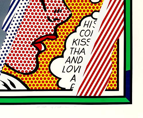 lichtenstein_波普藝術_050 局部3裱油畫視頻教程 西方大師油畫構 