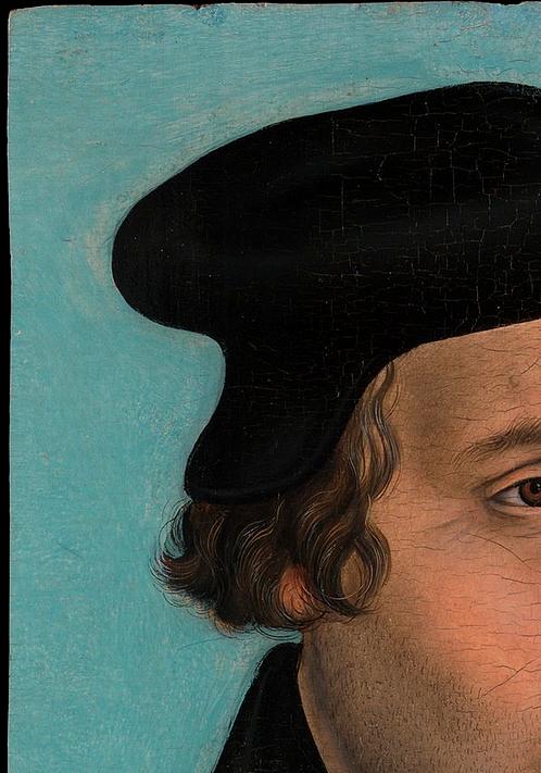 美国纽约大都会美术馆 油画藏画 2084 workshop of lucas cranach the elder martin luther 1483–1546 98 (1345x1921px 150)