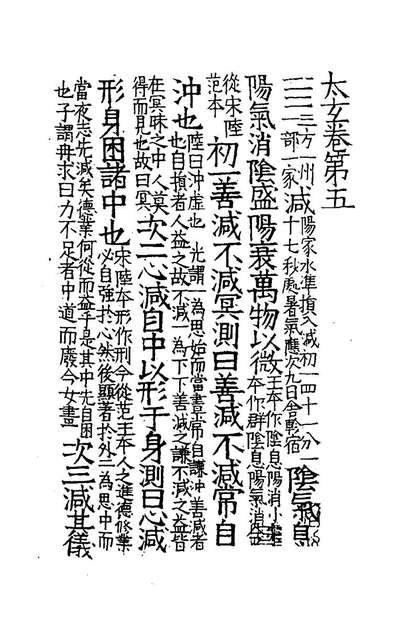 《集注太玄三.司马光撰》178122