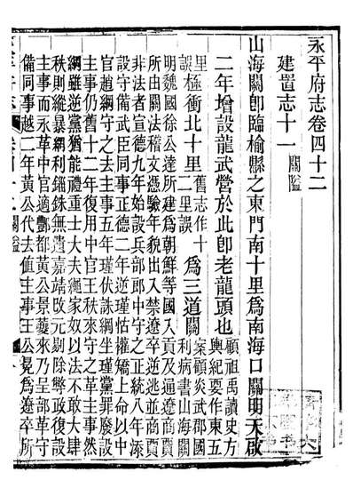 永平府志史梦兰敬胜书院097798