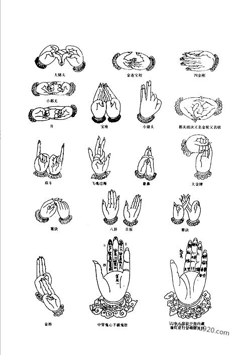 手诀秘传图片