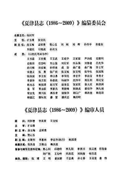 《夏津县志(1986~2009)》（山东省志）.pdf
