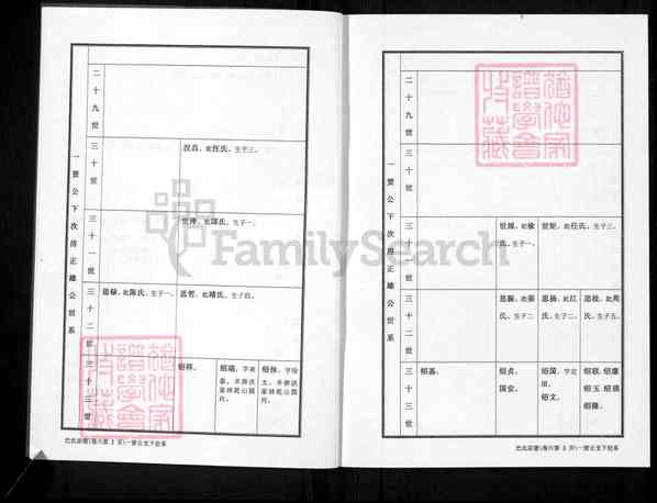 湖北武汉新洲区巴氏宗谱【012_巴氏宗谱_湖北河南四川部分地域[12]》卷6,0976-2008