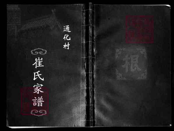 山西运城万荣通化镇崔氏家谱【001_通化村崔氏家谱[1]2008