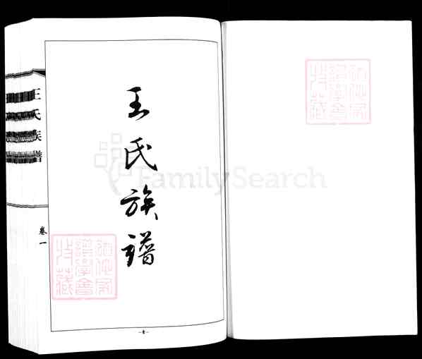 河北沧州黄骅黄骅镇王氏族谱【001_王氏族谱[6]2011